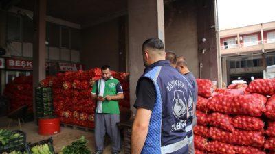 Hatay Büyükşehir Belediyesi (HBB), il genelinde sebze ve meyve halleri