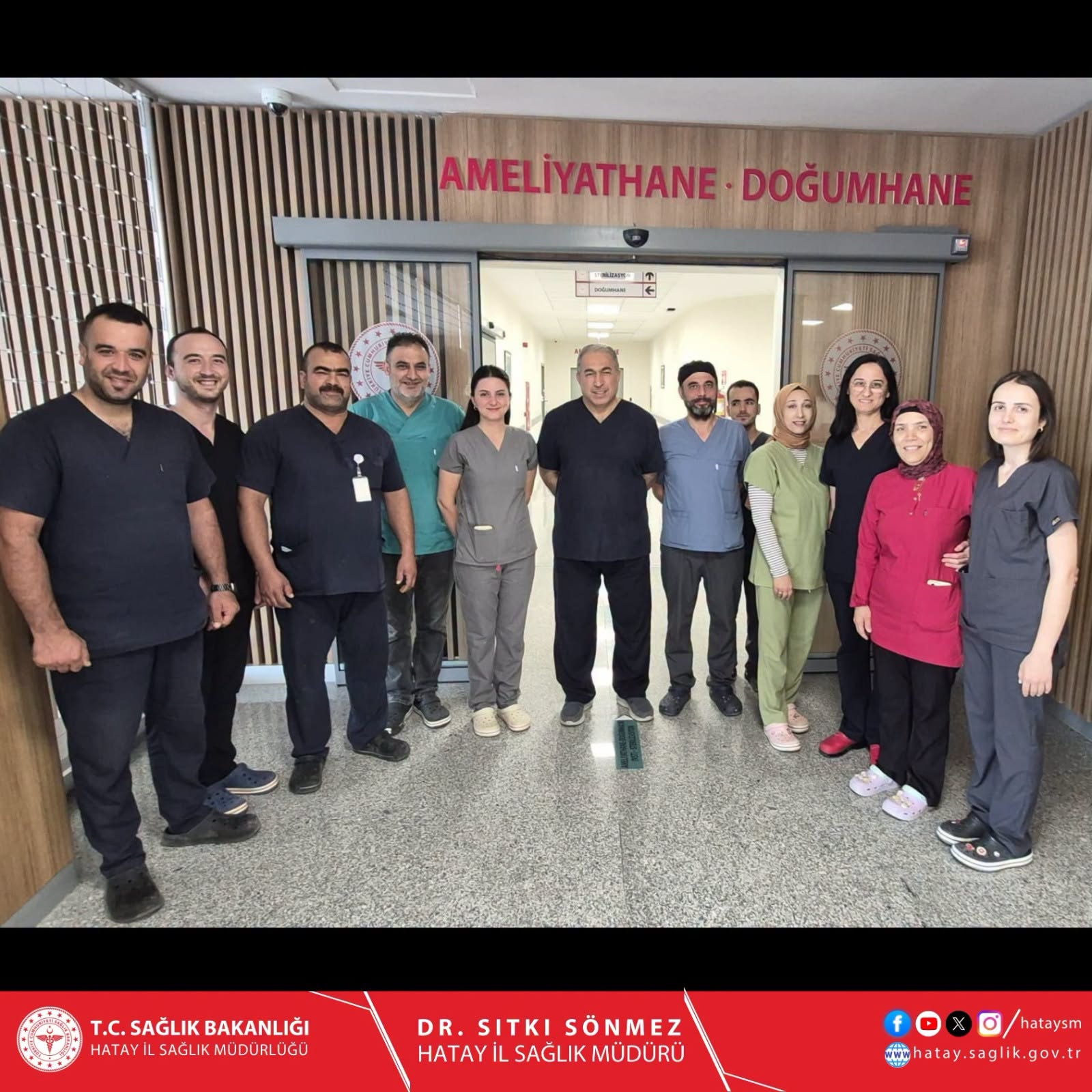 Altınözü Devlet Hastanesi tarafından düzenlenen Sünnet Şöleni başarıyla tamamlandı. Hastane