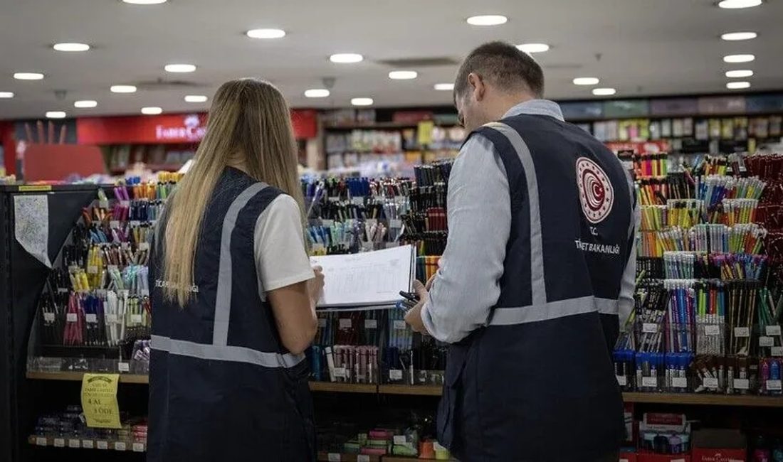 Ticaret Bakanlığı, okul alışverişlerinin yoğunlaştığı dönemde yaptığı denetimlerde, öğrenciler tarafından