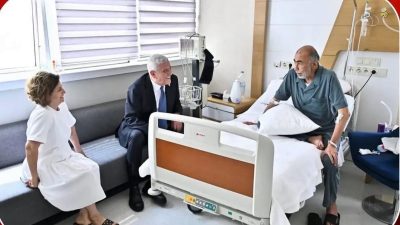 İYİ Parti Genel Başkanı Müsavat Dervişoğlu, tedavi gördüğü hastaneden sedyeyle