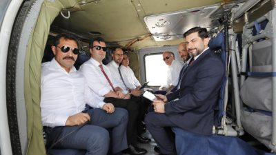 Cumhurbaşkanlığı Strateji ve Bütçe Başkanı İbrahim Şenel, Hatay Valisi Mustafa
