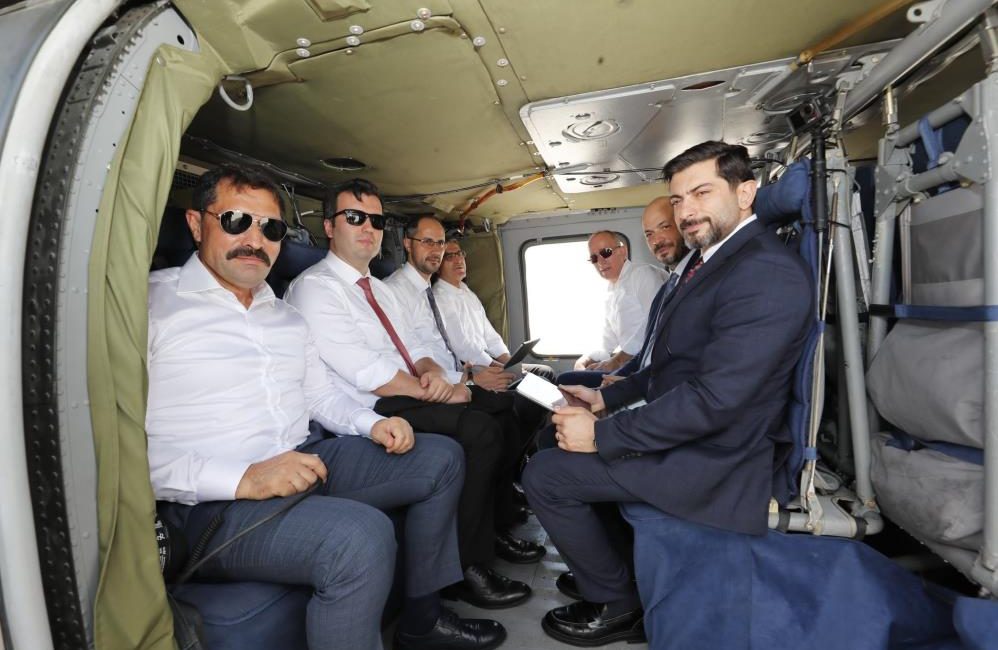 Cumhurbaşkanlığı Strateji ve Bütçe Başkanı İbrahim Şenel, Hatay Valisi Mustafa