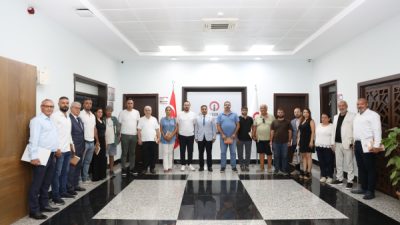 İskenderun Teknik Üniversitesi Rektörü Prof. Dr. Mehmet Duruel, göreve başlamasının