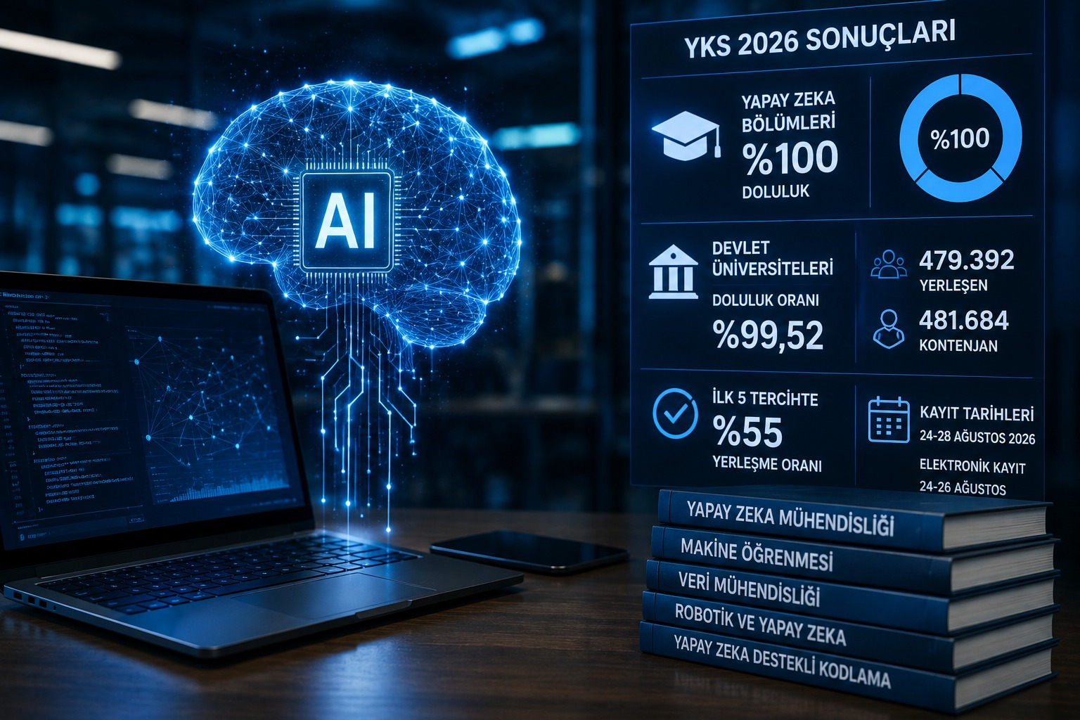 2026 YKS yerleştirme sonuçları, üniversite tercihlerinde yapay zekâ alanına büyük