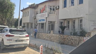 Hatay’ın Defne ilçesinde İlçe Sağlık Müdürlüğü bünyesindeki KETEM’de yangın tatbikatı