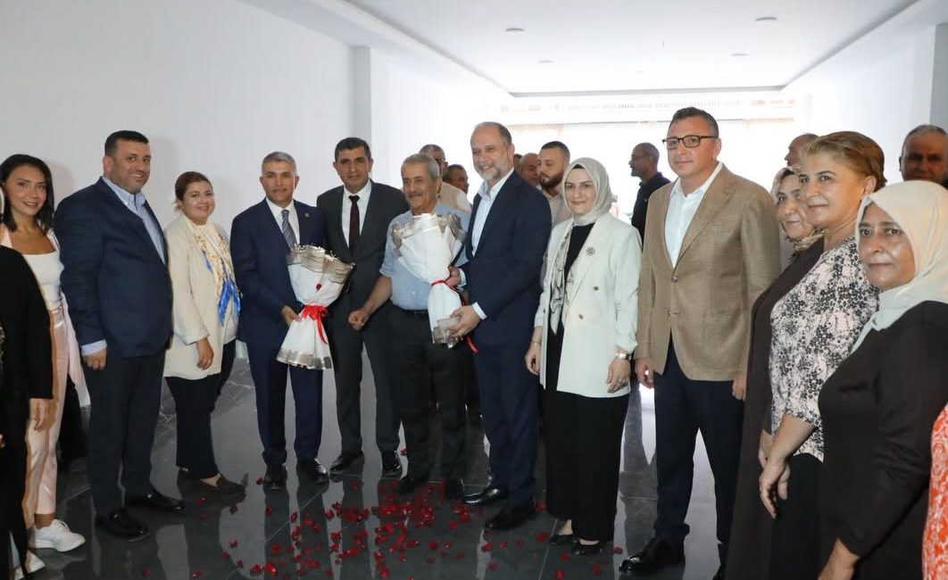 AK Parti İskenderun İlçe Başkanlığı tarafından düzenlenen “Teşkilat Vefa Buluşması”nda,