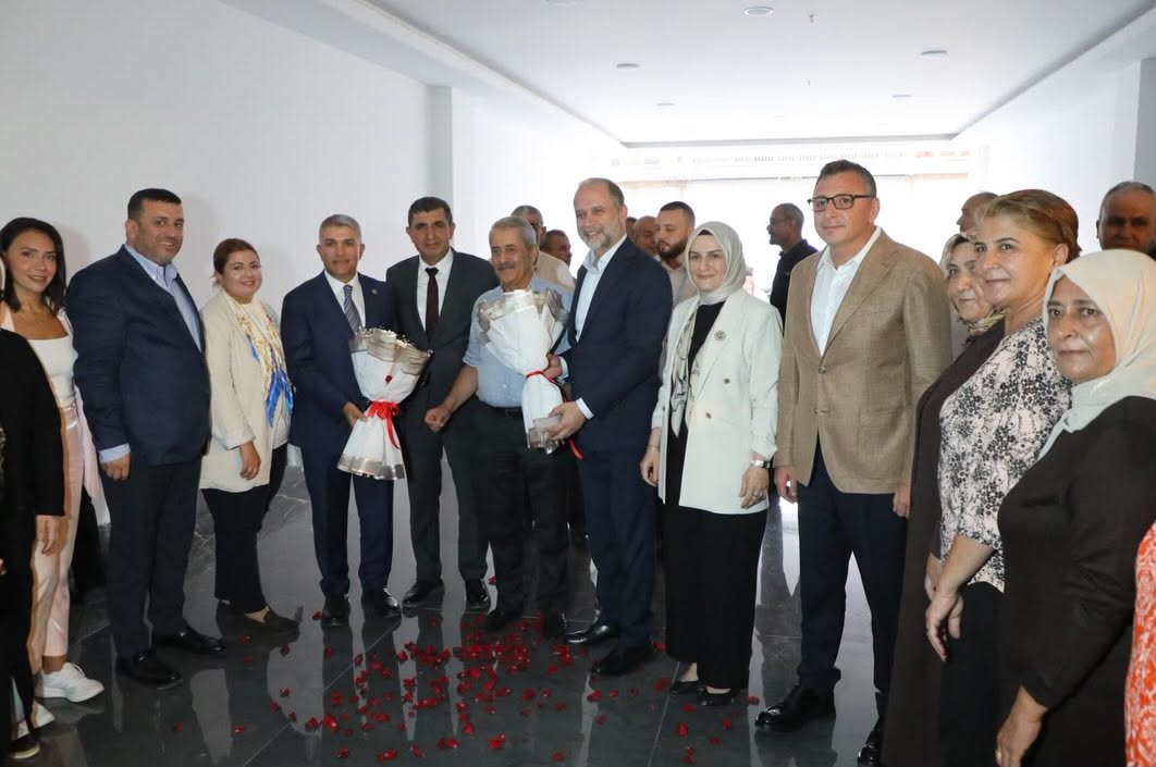 AK Parti İskenderun İlçe Başkanlığı tarafından düzenlenen “Teşkilat Vefa Buluşması”nda,