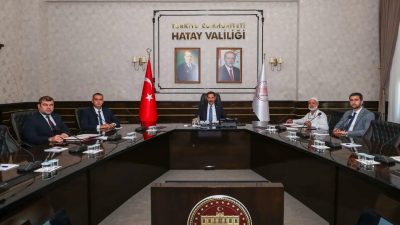 6 Şubat depremlerinin ardından Hatay’da yapımı tamamlanarak ibadete açılan cami