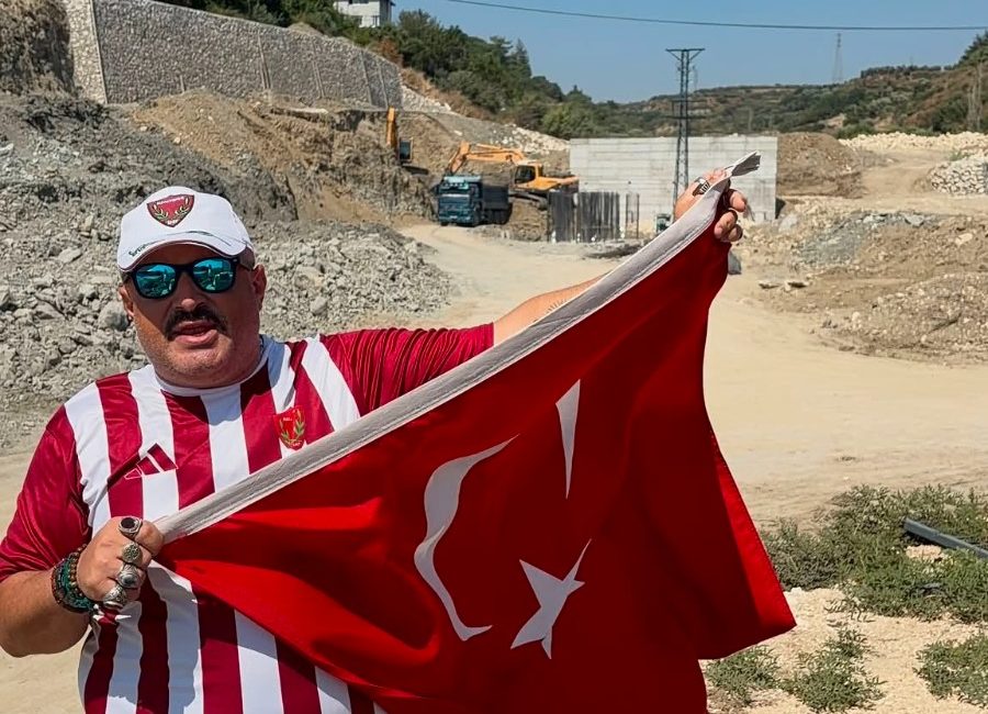 Samandağ-Karaçay mahallesi kırsalında imal edileceği belirtilen Beton Santrali’nin bölgede tarıma