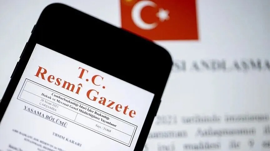 24 Ağustos 2026 tarihli ve 33350 sayılı Resmî Gazete yayımlandı.