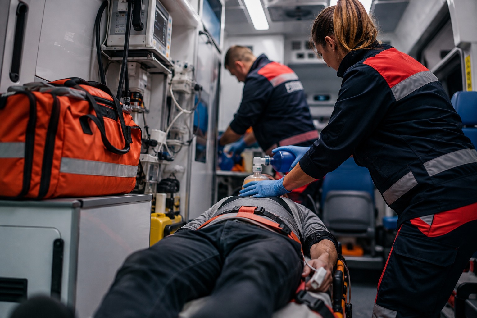 Sağlık Bakanlığı, ambulanslarda görev yapan acil tıp teknisyenleri ve paramediklerin