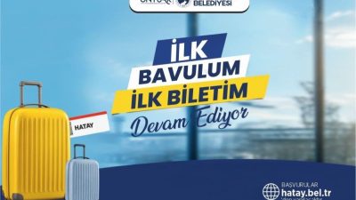 Hatay Büyükşehir Belediyesi’nin (HBB), üniversite eğitimine yeni başlayacak öğrencilere destek