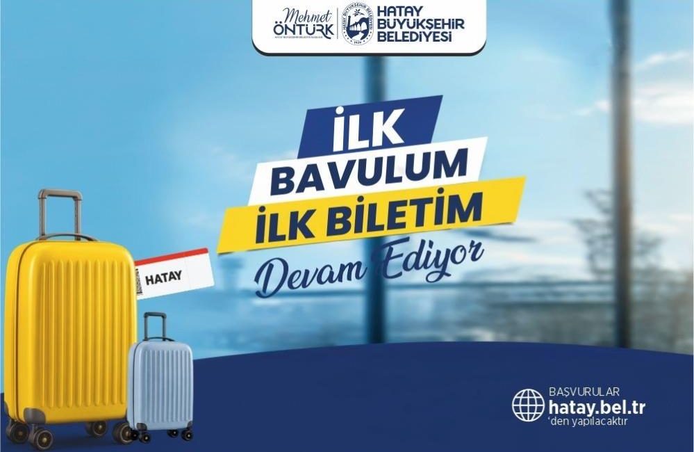 Hatay Büyükşehir Belediyesi’nin (HBB), üniversite eğitimine yeni başlayacak öğrencilere destek