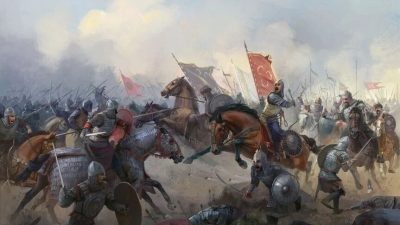 Büyük Selçuklu Hükümdarı Sultan Alparslan’ın 26 Ağustos 1071’de Bizans ordusunu