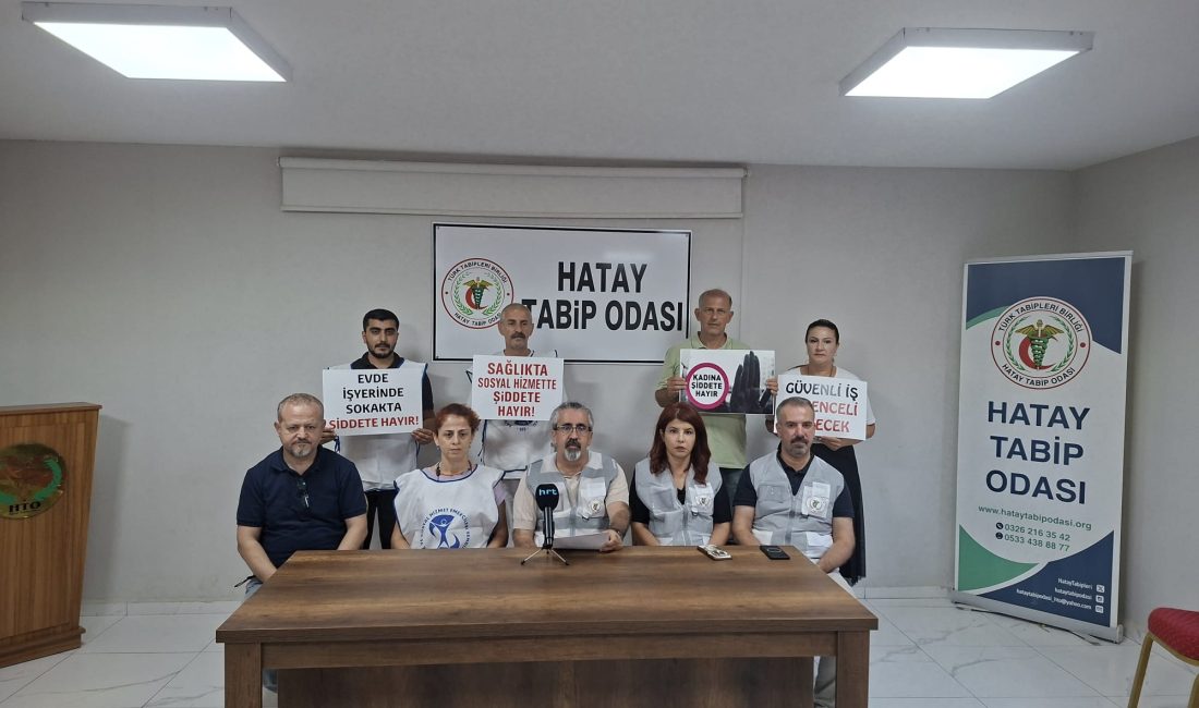 Samandağ Devlet Hastanesi’nde Dr. Nejva Kamacı Alın’ın fiziki saldırıya uğrayarak