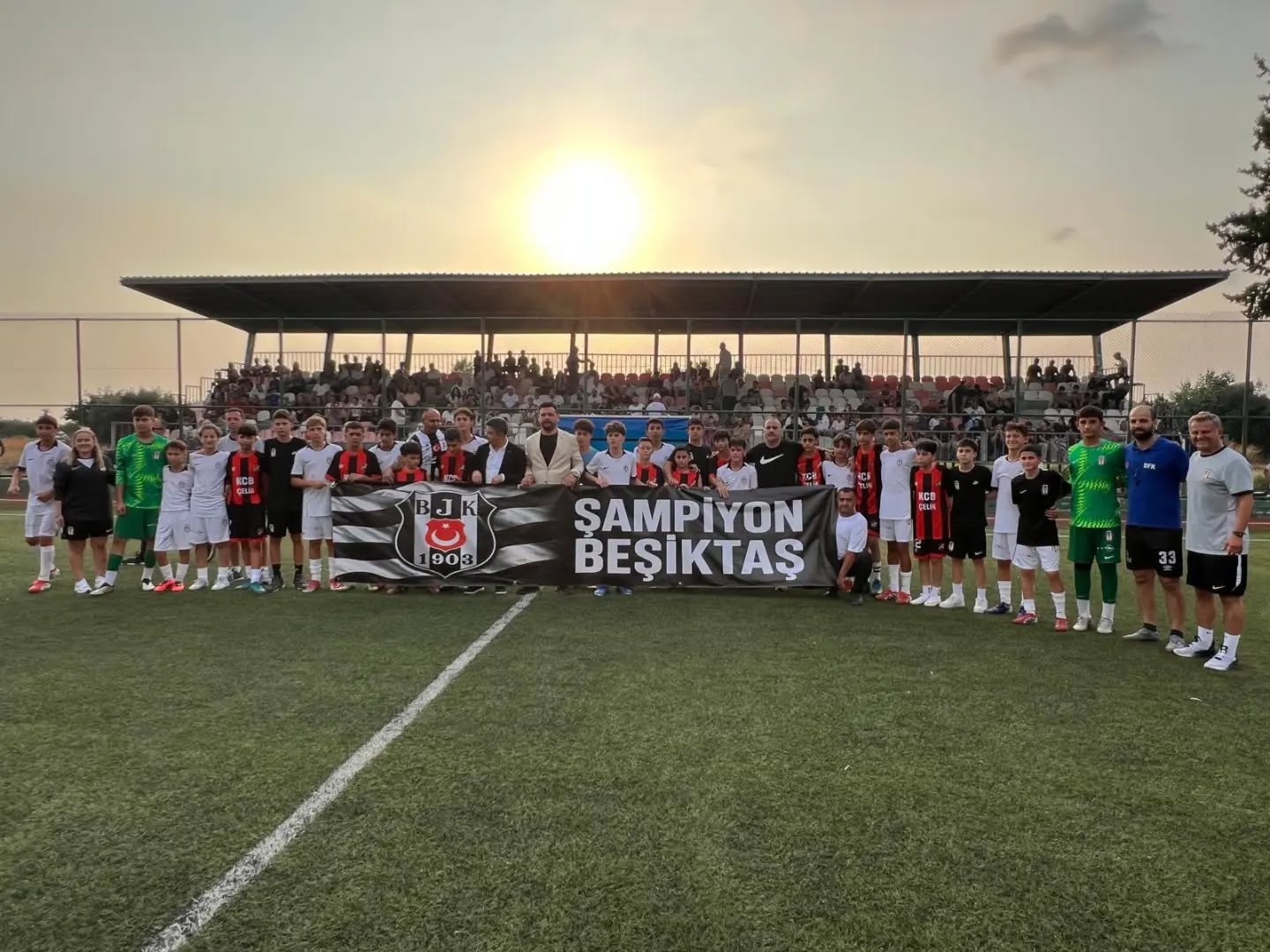 Beşiktaş’ın gelişim liginde mücadele eden U14 takımı, dostluk maçında Dörtyol