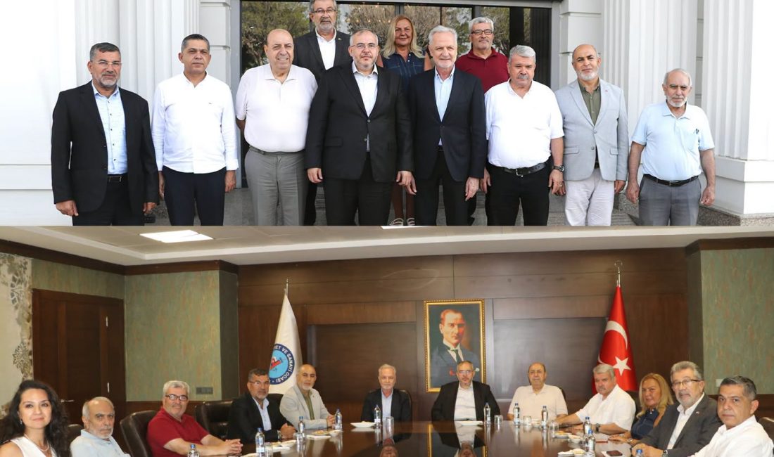 Saadet Partisi Hatay Milletvekili Necmettin Çalışkan, İskenderun’da iş dünyası, basın,