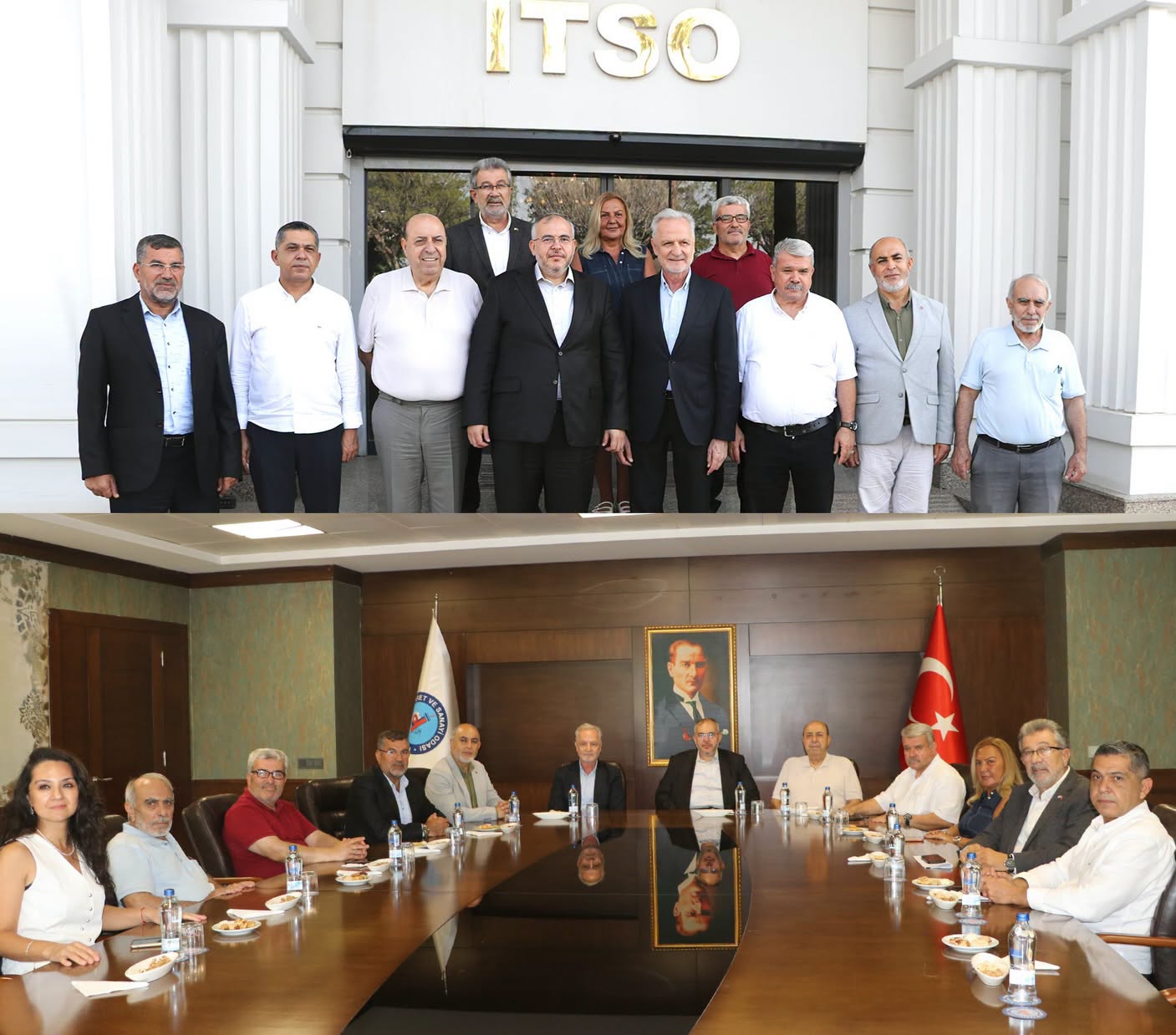 Saadet Partisi Hatay Milletvekili Necmettin Çalışkan, İskenderun’da iş dünyası, basın,