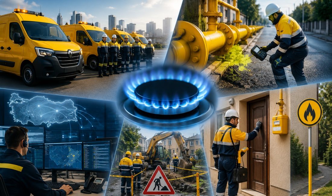 Enerji Piyasası Düzenleme Kurumu (EPDK), Türkiye genelindeki tüm doğal gaz