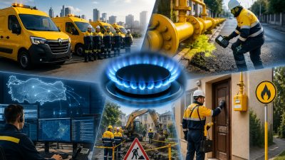 Enerji Piyasası Düzenleme Kurumu (EPDK), Türkiye genelindeki tüm doğal gaz