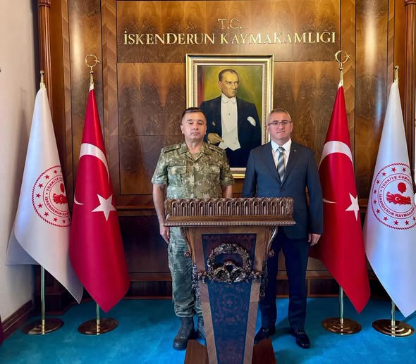 İskenderun 39. Mekanize Piyade Tugay ve Garnizon Komutanlığı görevine atanan