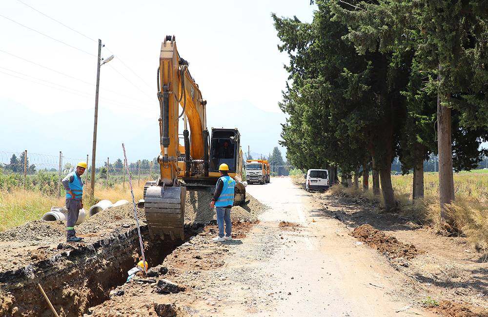 HATSU, Arsuz’da 271 kilometre kanalizasyon, 157 kilometre parsel bağlantı ve
