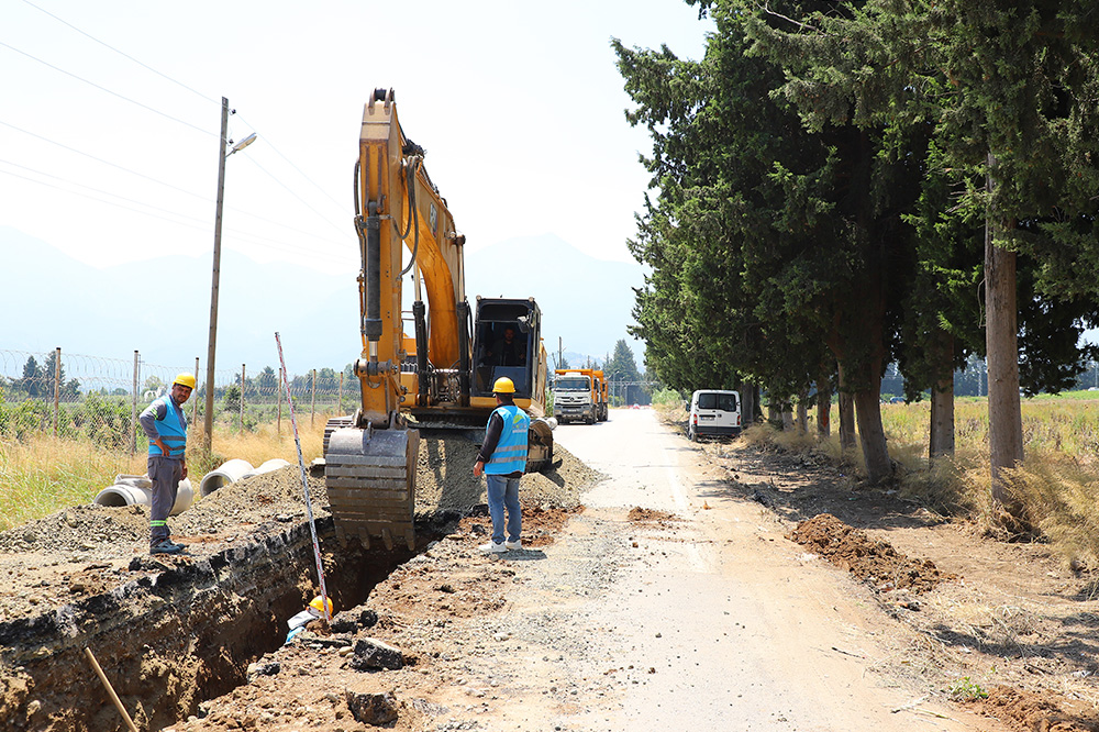 HATSU, Arsuz’da 271 kilometre kanalizasyon, 157 kilometre parsel bağlantı ve