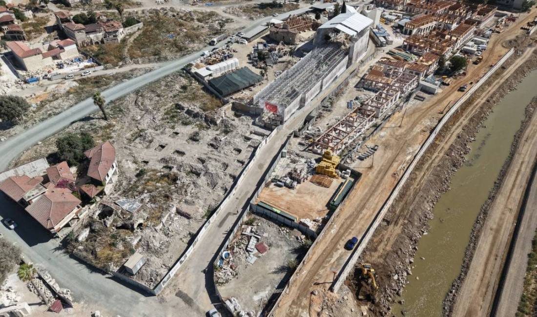 Antakya’da 6 Şubat depremlerinde büyük yıkıma uğrayan Saray Caddesi’nin güncel