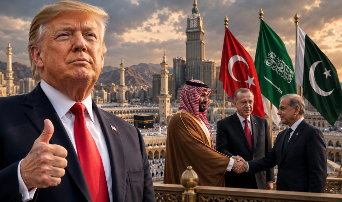 ABD Başkanı Donald Trump, Türkiye, Suudi Arabistan ve Pakistan arasında