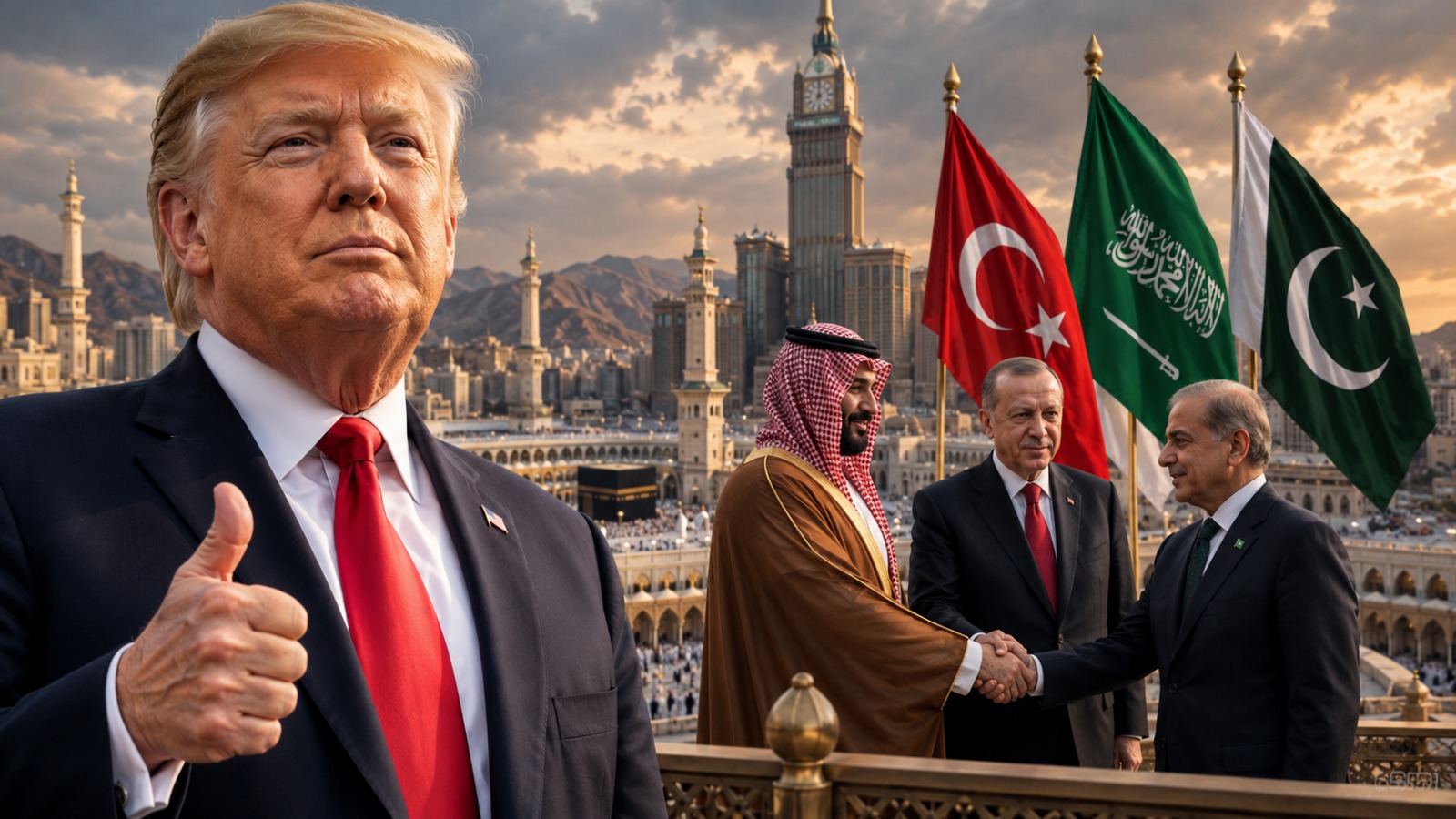 ABD Başkanı Donald Trump, Türkiye, Suudi Arabistan ve Pakistan arasında