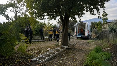 Hatay’ın Dörtyol ilçesinde 74 yaşındaki Mansur Kaya, ağaçtan düşmesi sonucu