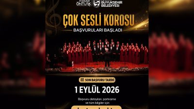 Hatay Büyükşehir Belediyesi (HBB) bünyesinde çalışmalarını sürdüren Çok Sesli Koro,