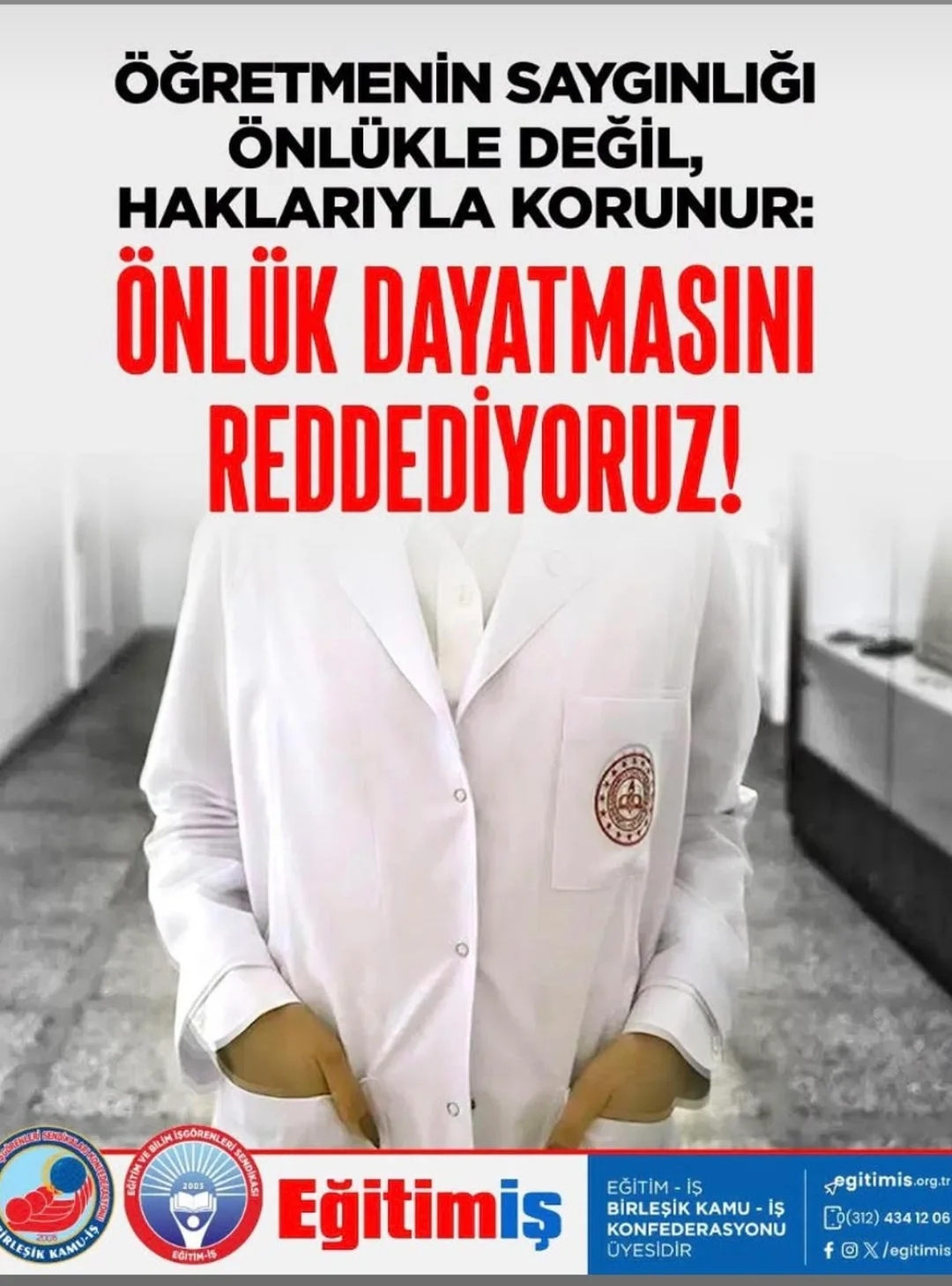 Eğitim-İş Hatay 1 No’lu Şube, Milli Eğitim Bakanlığı tarafından 81