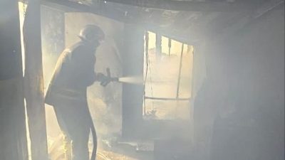 Hatay’ın Belen ilçesinde bir evde çıkan yangın, itfaiye ekiplerinin hızlı