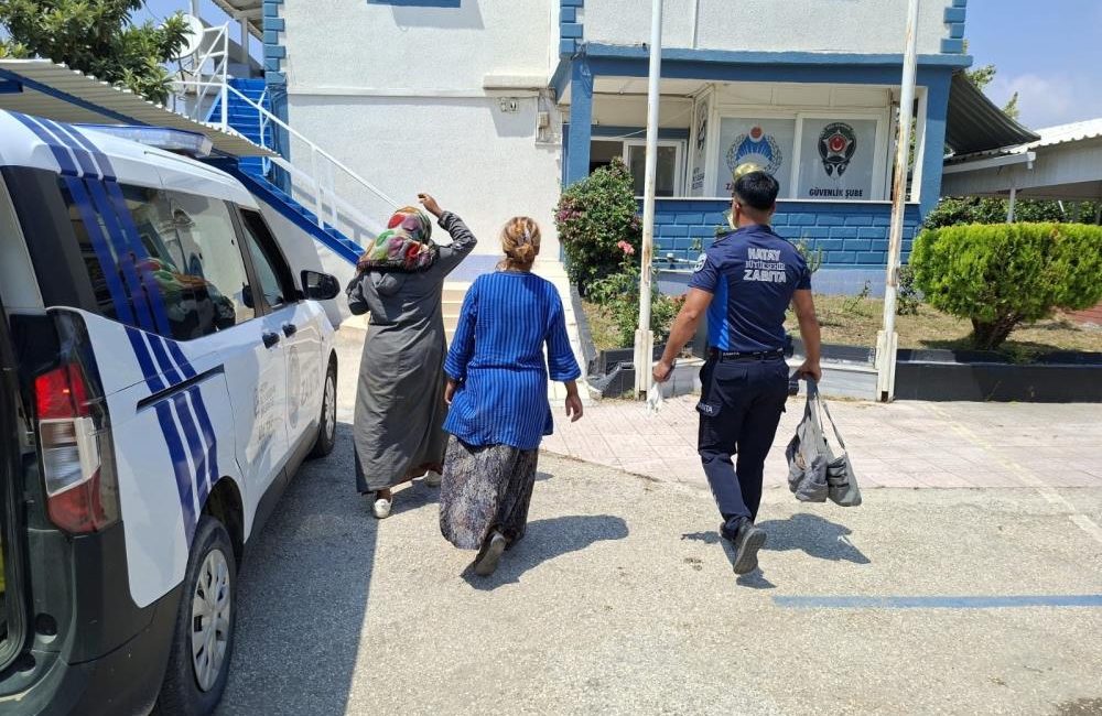 Hatay Büyükşehir Belediyesi (HBB) Zabıta ekiplerinin kent genelinde gerçekleştirdiği dilenci