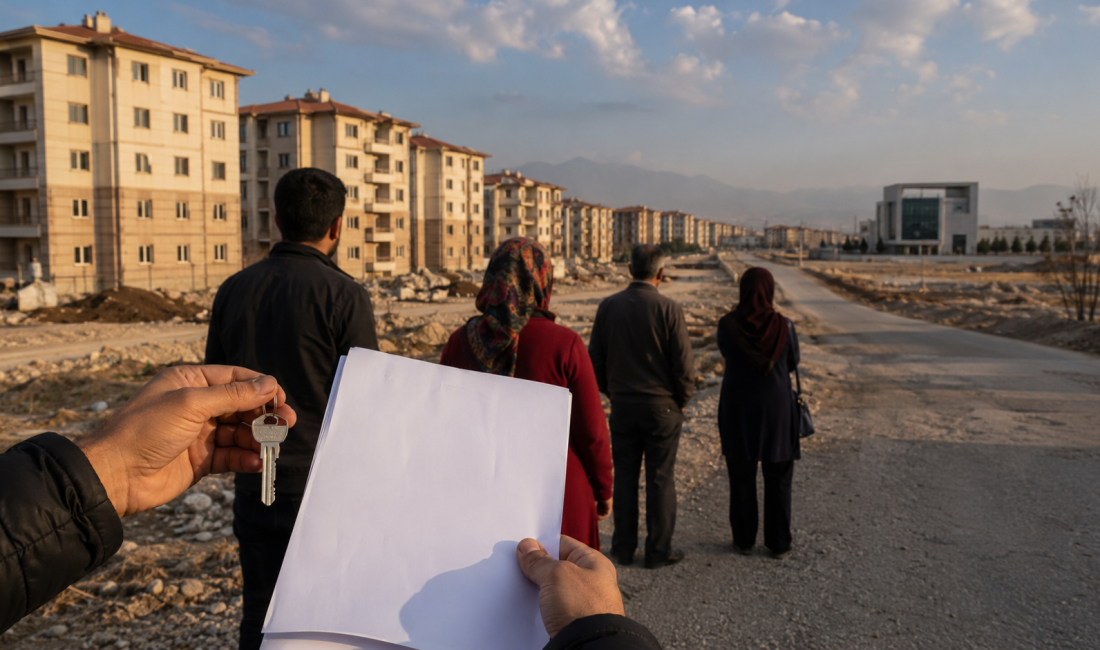 “500 Bin Sosyal Konut Projesi” kapsamında kurada hak kazanan vatandaşlar,