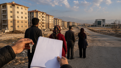 “500 Bin Sosyal Konut Projesi” kapsamında kurada hak kazanan vatandaşlar,