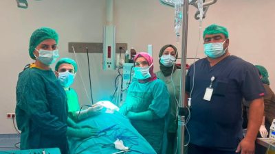 Çene altından 3 tükürük bezi taşı çıkarıldı Altınözü Devlet Hastanesinde