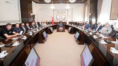 Cumhurbaşkanlığı heyeti, Hatay’da deprem sonrası yürütülen yeniden yapılanma ve sosyal