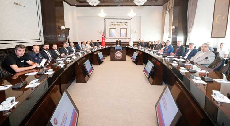 Cumhurbaşkanlığı heyeti, Hatay’da deprem sonrası yürütülen yeniden yapılanma ve sosyal