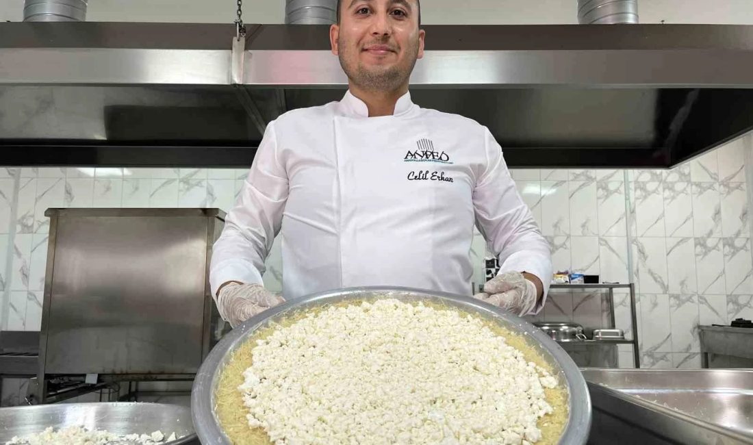 TasteAtlas tarafından dünyanın en iyi tatlısı seçilen Antakya künefesinin eşsiz