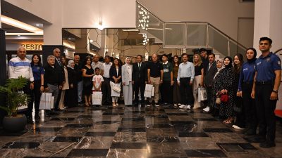 Hatay İl Emniyet Müdürlüğünde yaş haddinden emekliye ayrılan 9 personel,