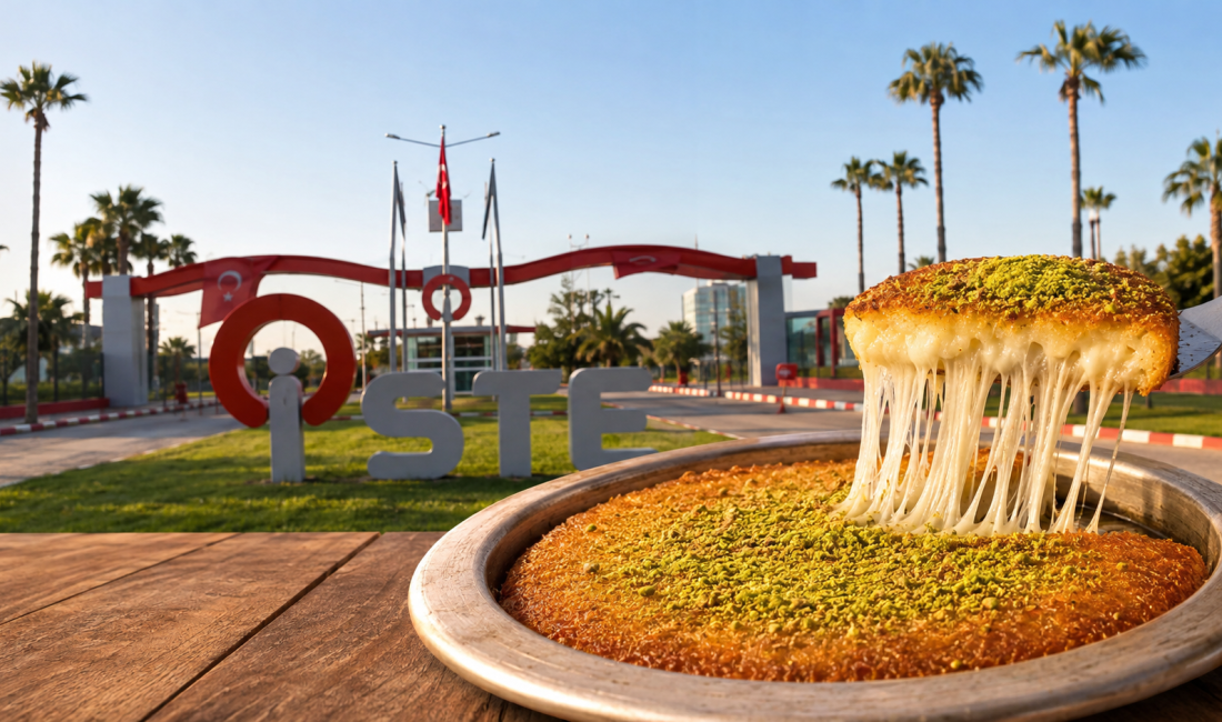 İskenderun Teknik Üniversitesi, yeni kayıt yaptıran öğrencilerini Hatay’ın simge lezzetlerinden