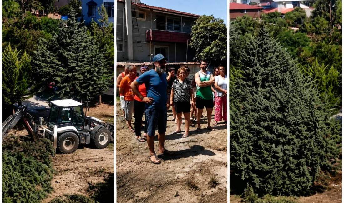 Çekmece Mahallesi'nde çocukların oyun alanının taziye alanına dönüştürülmesi planı mahalle