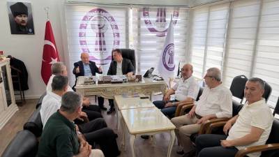 Gaziantep Esnaf ve Sanatkârları Odaları Birliği Başkanı Ünal Akdoğan, Antakya’da