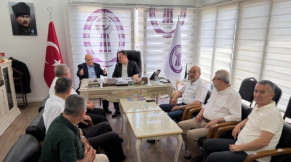 Gaziantep Esnaf ve Sanatkârları Odaları Birliği Başkanı Ünal Akdoğan, Antakya’da