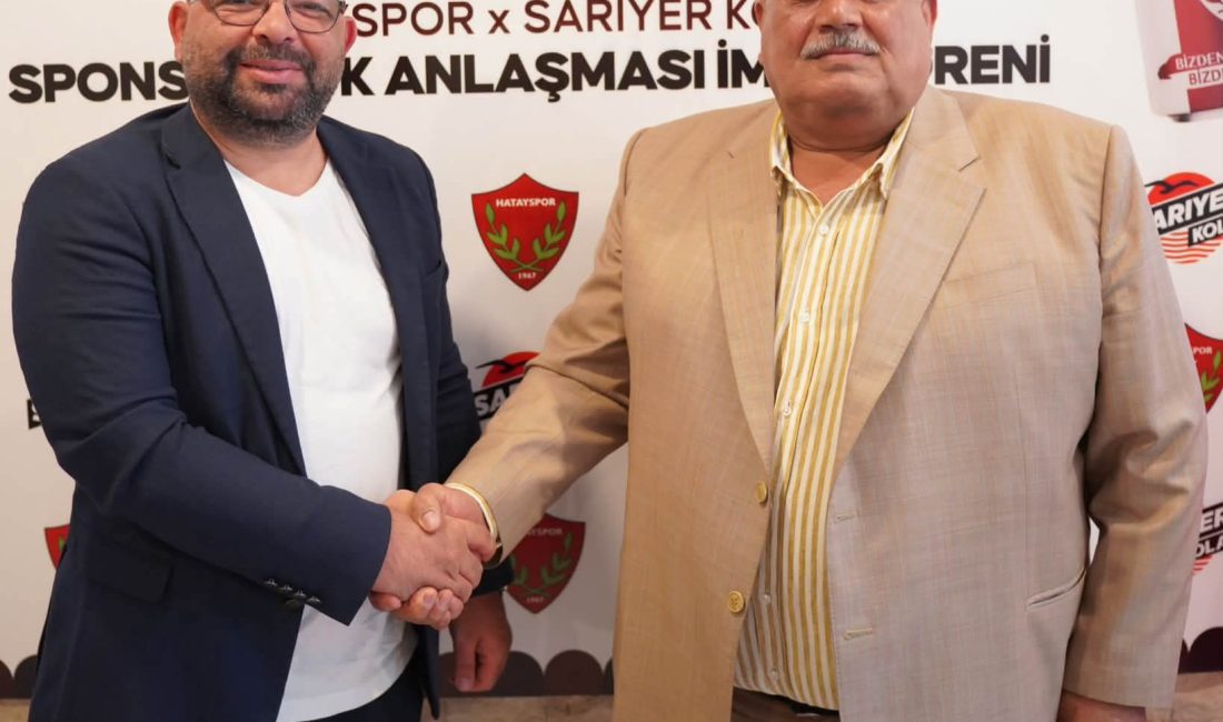 Hatayspor, 2026-2027 sezonu için Sarıyer İçecek ile konç sponsorluğu anlaşması