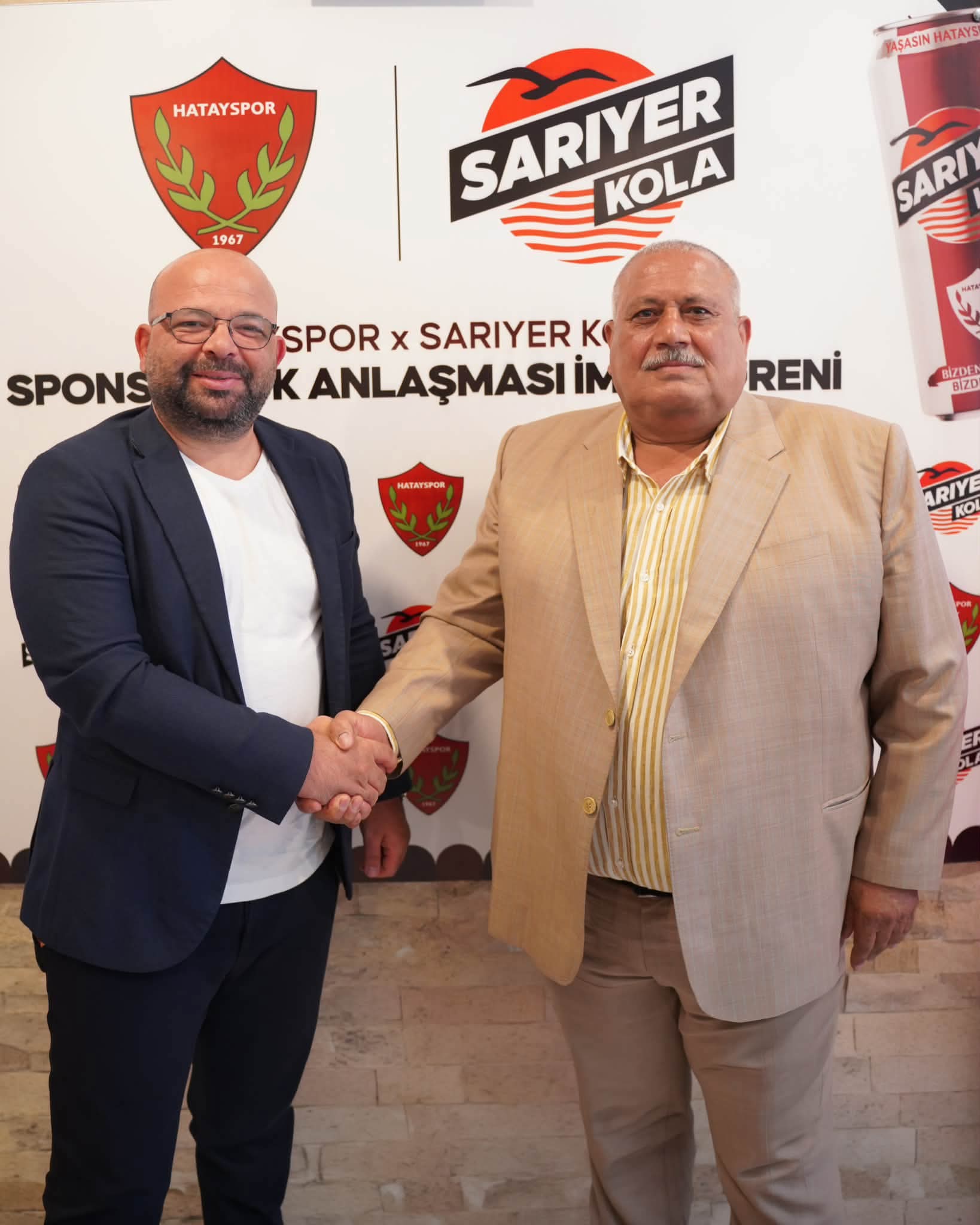 Hatayspor, 2026-2027 sezonu için Sarıyer İçecek ile konç sponsorluğu anlaşması