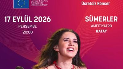 Karsu, 17 Eylül Perşembe günü Defne Sümerler Amfitiyatro’da düzenlenecek ücretsiz