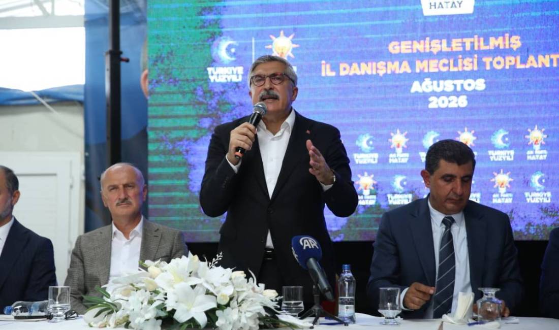 Hüseyin Yayman, Hatay’daki toplantıda CHP’ye ayıracak vakitleri olmadığını belirterek yeni